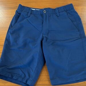 Under Armour Men's Deep Blue Flat Front Shorts